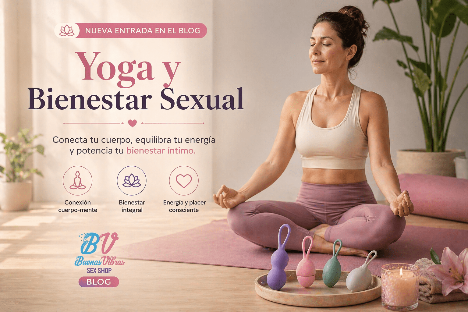 Lee más sobre el artículo Yoga y Bienestar Sexual: Cómo tu práctica en el tapete transforma tu vida íntima