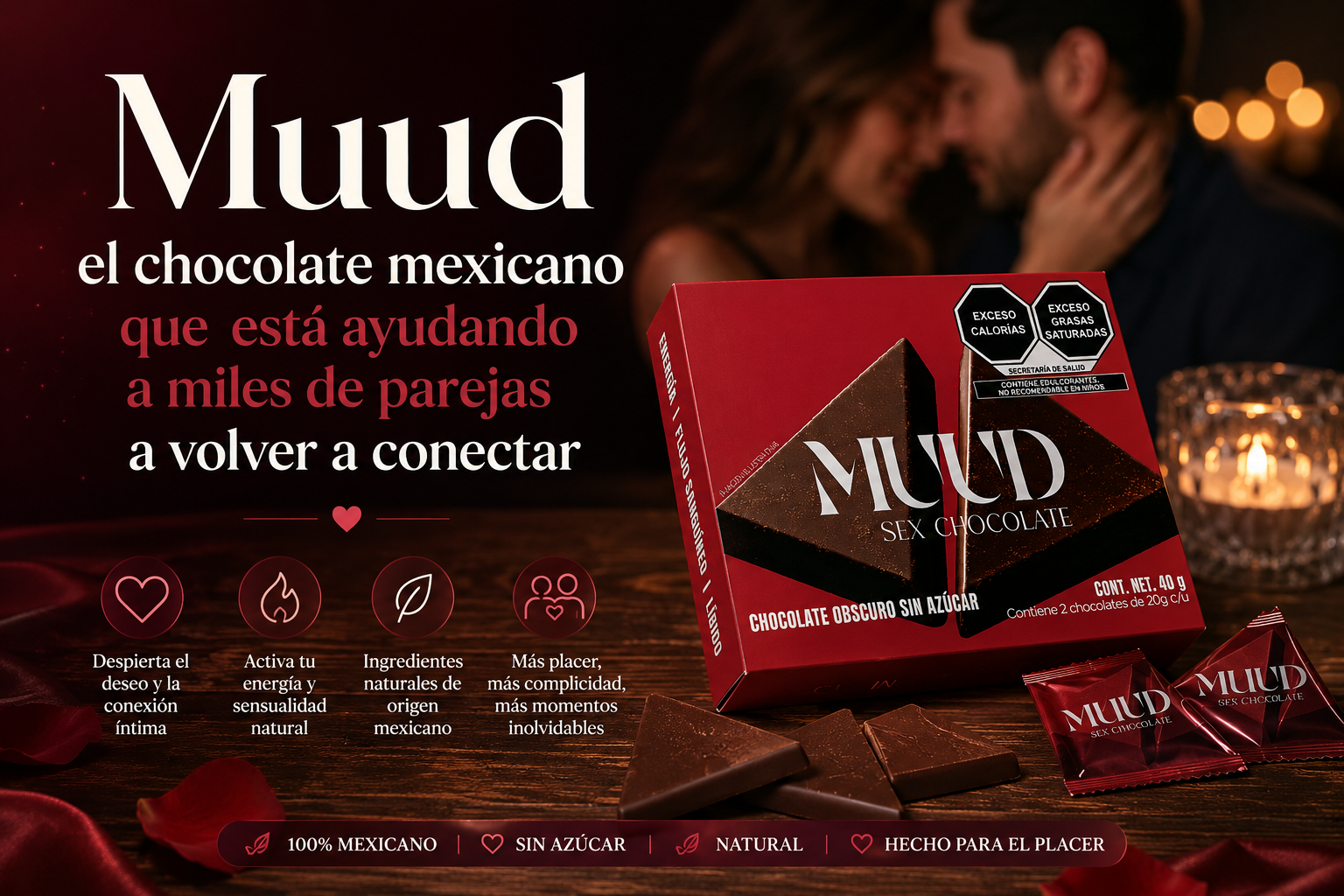Lee más sobre el artículo Muud el chocolate mexicano que está ayudando a miles de parejas a volver a conectar